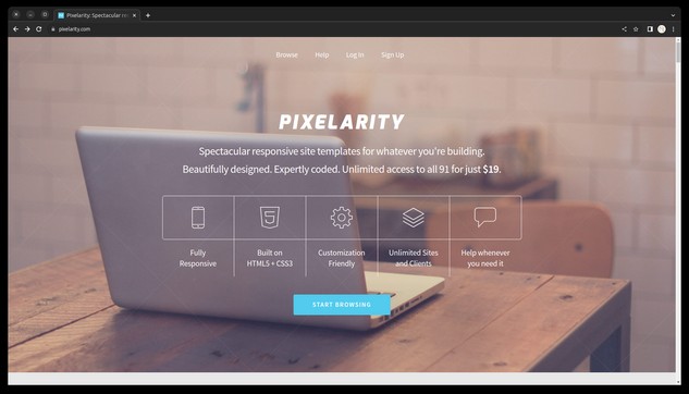 Pixelarity Website